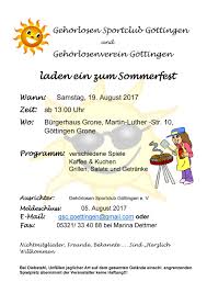 Bitte auf der überweisung unter verwendungszweck den hinweis: Einladung Zum Sommerfest Gv Gottingen E V