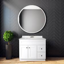 Brookings 37 Inch Vanity In White With