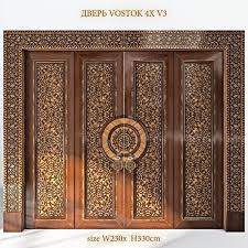 Classic Door 3d Model For Download Cgsouq Com In 2020 Classic Doors 3d Model Corona Render