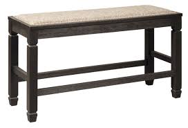 Slide your dining room bench under your indianapolis dining room table to make additional room when you're entertaining guests, or simply need more space. Signature Design By Ashley Tyler Creek Antique Black Counter Height Dining Room Bench D736 09 Fitz S Furniture Gallery