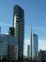 A View Of Porta Nuova From The Central Station Area Milan Hauptbahnhof Hochhaus Bahnhof
