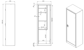 Placards and plates can only be used by the individual to whom the placard or plate is issued. Armoire A Balais Placard Metallique D Entretien 1 Porte