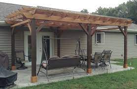 Covered Pergola Plans 12x20 Build Diy Outside Patio Wood Etsy Pergola Plans Outdoor Pergola Outside Patio