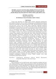 Suara dihasilkan oleh suatu pita suara dengan kerjasama seluruh organ penghasil suara. Pdf Mathematics Learning Software Matlab Aided Efforts To Enhance Student S Communication Mathematical Skills And Learning Interest