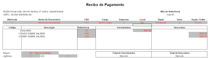 Veja imagens de alta qualidade seguindo a etiqueta '#folha de pagamento para preencher word'. Modelo De Holerite Contracheque Para Preencher E Imprimir Iempresas
