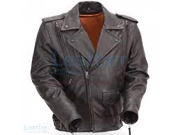 Features Soft Cowhide Leather 2 Side Adjustable Buckles Removable Liner Shoulder Epaulets Origina Motorcycle Jacket Mens Leather Jacket Men Stylish Jackets
