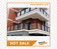 It offers an elliptical handrail above and utilizes 21 5mm of toughened clear glass. Yekalon New Design Zinc Steel Balcony Glass Handrail Clipart 1306630 Pikpng
