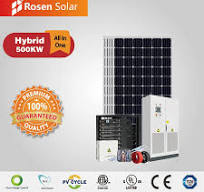 Pitched Roof Hybrid Grid 500kw Solar Battery System 500 Kw Solar System