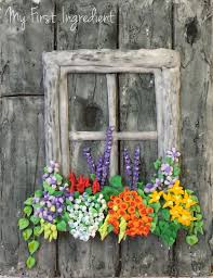 Rustic barn wood flower pots. Barn Wood Flower Box Cookie Connection