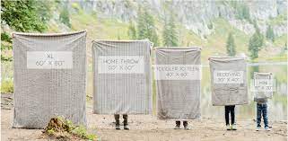 What is a good size for a crocheted baby blanket? Saranoni Sizing Guide Old