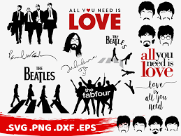 Download Clipartshop The Beatles Svg John By Clipartshopcreations On Zibbet