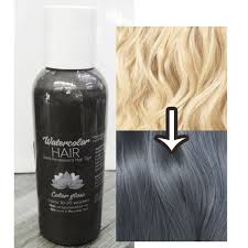 Gray hair poses some unique challenges. Steel Grey Color Watercolor Hair Semi Permanent Dye 100ml