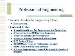 The engineers ireland code of ethics outlines the standards and conduct that all engineers ireland members must adopt in their professional lives. Ppt Engineering Ethics Powerpoint Presentation Free Download Id 390576