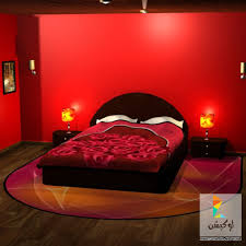 ديكورات دهانات حوائط غرف نوم باللون الأحمر Red Bedroom Design Bedroom Red Bedroom Decor Cozy