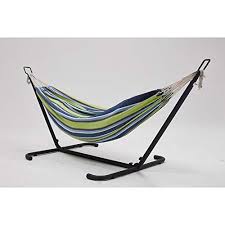 Mon Usine Discount Le Dayo Arc En Ciel Hamac Sur Pied 26 M Avec Toile En Tissu Polyester Multicolore Hamac Hamac Support Bleu Vert