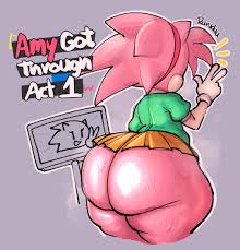 sonic (series), sonic the hedgehog (series), amy rose, classic amy rose,  ruruduu - R34 Vault