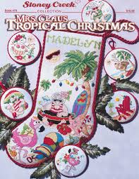 Browse by theme and level to find the design of your dreams! Mrs Claus Tropical Christmas Counted Cross Stitch Pattern