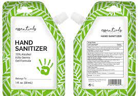 Essentials By Urban Secrets Hand Sanitizer Alcohol Gel