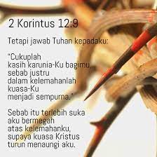 2 Korintus 12 9 Kata Kata Alkitab 2 Korintus Ayat Alkitab