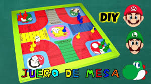 Pues empieza con la siguiente opción: Diy Juego De Mesa De Mario Bros En Foamy Youtube