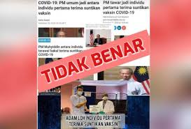 Seorang personel militer malaysia menerima vaksin di kuala lumpur, 26 februari 2021. Adam Loh Bukan Penerima Vaksin Covid 19 Pertama Di Malaysia Kkm Astro Awani