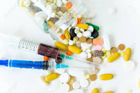Different Medicine Drugs, Pills, Tablets. Pharmaceutical Medicine ...