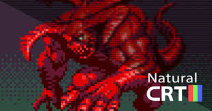 どんなドット絵も90年代のゲームセンター風にする natural crt 登場 ブラウン管の物理特性から なつかしさ を再現したunity向けフィルター ドット絵 どんより ゲームセンター