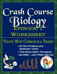 Crash Course Biology Worksheet For Episode 1 To Help Students Learn And Review Material From This Fun Youtube Series 22 Crash Course Biology Worksheet Biology