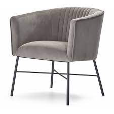 Choose from contactless same day delivery, drive up and more. Adore Decor Leone Modern Tufted Velvet Accent Chair In Gray Chr10120b