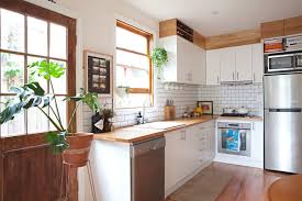 That's where the spot above the cabinets comes in handy. Kitchen Cabinet Soffit Space Ideas Apartment Therapy