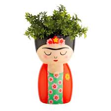 Frida Kahlo Vase Frida Decorations Boho Decorations Vase Etsy In 2021 Diy Vase Face Vase Frida Kahlo