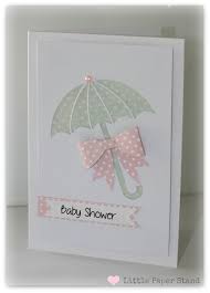 Pin By Little Paper Stand On Little Paper Stand Baby Shower Cards Baby Cards Handmade Umbrella Cards