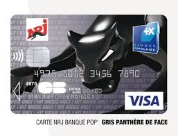 La réussite est en vous www.banquepopulaire.fr. Carte Bancaire Nrj Banque Pop Gris Panthere