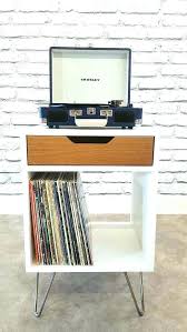Record Player Stand Record Player Storage Best Record Player Stand Ideas On Record Storage Project Record Player And Vinyl Kast Platenspeler Meubels Interieur