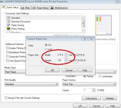 Cara setting print kertas ukuran f4 agar tidak terpotong. Cara Menambah Ukuran Kertas F4 Pada Printer Canon Lengkap Operator Sekolah