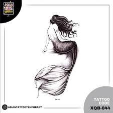 Pasti disini sudah banyak yang pernah melihat bagaimana cara menggambarnya dan ada juga yang belum pernha tahu. Mermaid Putri Duyung Tatto Temporer Tato Temporary Tahan Air Asiantattoot Temporary Tattoo Shopee Indonesia