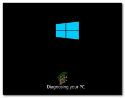 Run diagnostics by tapping f12 as soon as you reboot to access the boot menu.don't wait for any screen before tapping f12. How To Fix Windows 10 Stuck On Diagnosing Your Pc Appuals Com