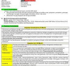 Rpp daring 1 lembar sd/mi kelas 3 tema 6 revisi 2021. Rpp Matematika 1 Lembar Kelas 7 Smp Semester 1 Dan 2 Revisi 2020 Info Pendidikan Terbaru