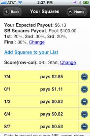The Pfr Super Bowl Squares App Pro Football Reference Com Blog