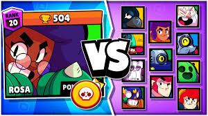 Our character generator on brawl stars is the best in the field. Rey On Twitter Today We Test Rosa S Tanky Capabilities By Pinning Her Super Against Some Of The Highest Dps Brawlers In Brawl Stars Who S Hyped For Rosa Xd Brawlstars Brawlstars Watch Here