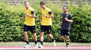 Ciro immobile was snapped up by jurgen klopp in 2014 at borussia dortmund as a replacement for robert lewandowski, but things didn't work out in the bundesliga for the italy striker Bundesliga Laktattest Immobile Und Ji Borussia Dortmund Vorbereitung