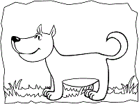 The images help children get to know different dog breeds in a playful way, while the act of. Dogs Coloring Pages And Printable Activities