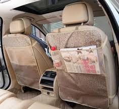 Car Seat Protector Mat Seat Back Protector Case Cover For Children Kick Mat Mud Clean Black Beige Waterproo Waterproof Car Car Accessories Car Seat Accessories