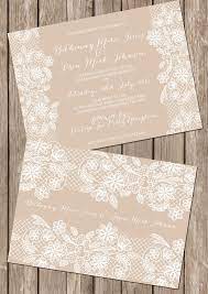 Personalised Vintage Lace Double Sided Wedding Invitations Packs Of 10 Wedding Lace Wedding Invitations Wedding Invitations