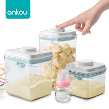 Baby Milk Formula Container Dried Milk Storage Box Snap Fastener Sealed Large Capacity Moisture Resistance Cereal Food Box Formula Milk Storage Aliexpress