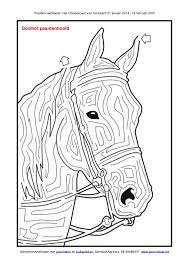 Er zijn onder andere kleurplaten bij van paarden in de wei, springpaarden, cartoontekeningen en meer realistisch. Mewarna11 Paarden In De Stal Kleurplaten
