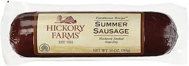 We have used both regular smoked sausage and turkey smoked sausage in recipes like this with good results. Hickory Farms Summer Sausage Hardwood Smoked Single Pack Amazon Com Grocery Gourmet Food