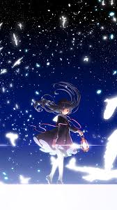Tons of awesome magic wallpapers to download for free. Download 1080x1920 Anime Girl Birds Magic Particles Long Hair Lantern Wallpapers For Iphone 8 Iphone 7 Plus Iphone 6 Sony Xperia Z Htc One Wallpapermaiden