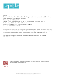 It was founded to keep peace in the world. Pdf Why Nations Fail The Origins Of Power Prosperity And Poverty Review