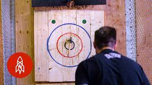 Axe Throwing Target Diy Ready In A Few Steps Clutch Axes Axe Throwing Target Diy Target Diy Axe Throwing Target